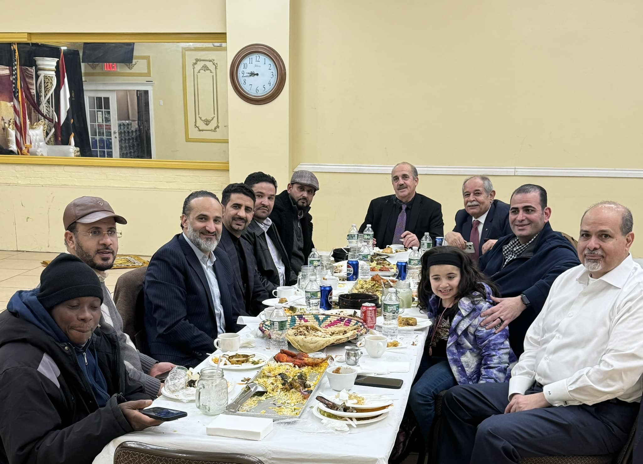 لقاء اللجنة العربية الأمريكية لمكافحة التمييز بوفد من الجالية اليمنية في نيويورك